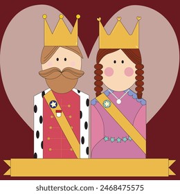 The king and the queen