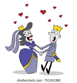 King and queen
