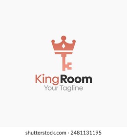 King Room Logo Vector Template Design. Good for Business, Start up, Agency, and Organization