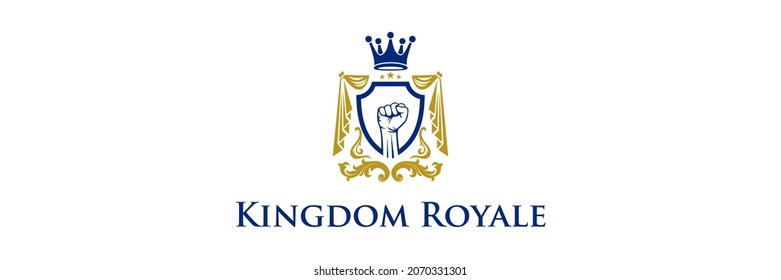 king royal logo design vector art design