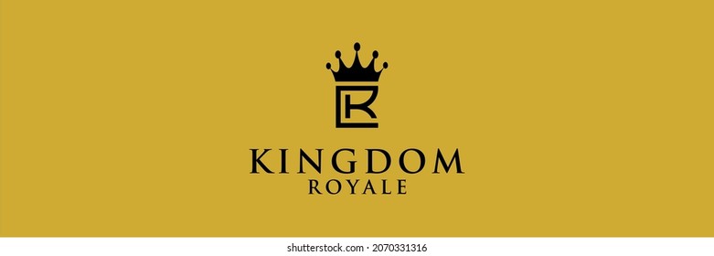 king royal logo design vector art design