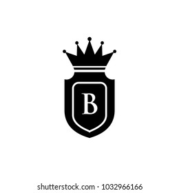 Letter B Logo with Crown Images, Stock Photos & Vectors | Shutterstock