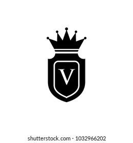 v king