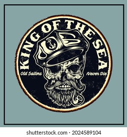 King Of The Sea Tin Signs