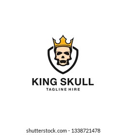 KING SKULL LOGO