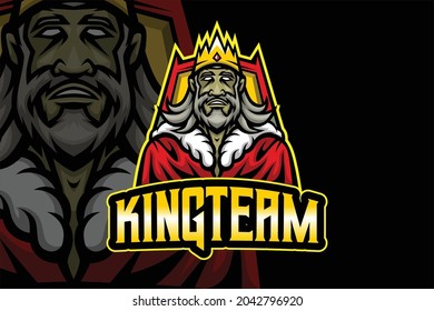 King Team- Esport Logo Template