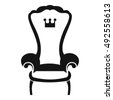 throne chair icon