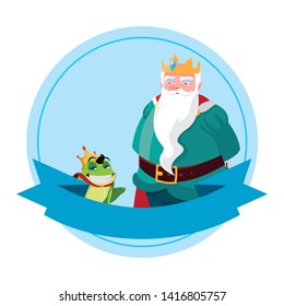 king with toad prince characters