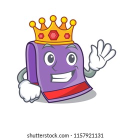 King towel for bath mascot
