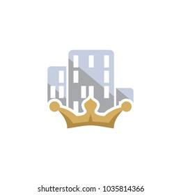 King Town Logo Icon Design