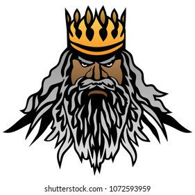 King Vector Illustration