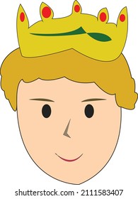 un vector rey, vector rey, caricatura de ilustración king, caricatura real para sus necesidades de diseño