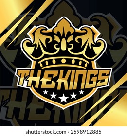 The king vector Illustration Design