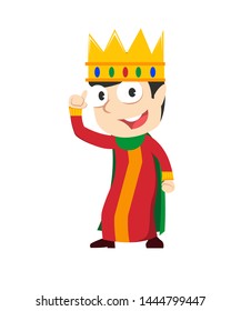 king vector illustration design isolated white