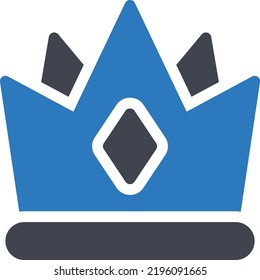 ilustración de king Vector en un fondo transparente. Símbolos de calidad superior. Iconos vectoriales de glifos para diseño de conceptos y gráficos.