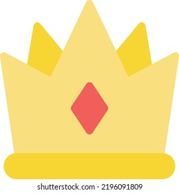 Ilustración de King Vector en un fondo transparente. Símbolos de calidad superior. Iconos vectoriales de color de línea para el concepto y el diseño gráfico.