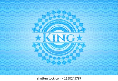 King water badge.