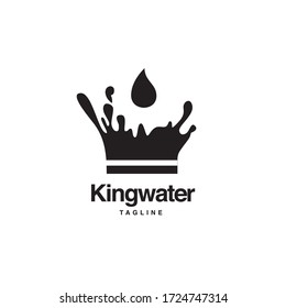 King water creative logo design symbol