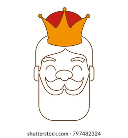 king wizard head avatar character
