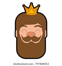 king wizard head avatar character