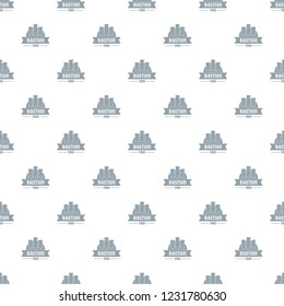 Kingdom bastion pattern vector seamless repeat for any web design