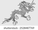 Kingdom of Bhutan Druk (Thunder Dragon) Symbol