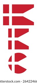 
Kingdom of Denmark flag PNG vector. Denmark square and round icon isolated on transparent PNG background. Denmark flag icon.

