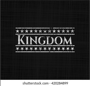 Kingdom on blackboard