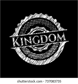 Kingdom on chalkboard
