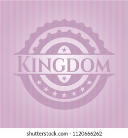 Kingdom pink emblem