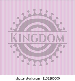 Kingdom pink emblem