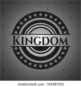 Kingdom realistic black emblem