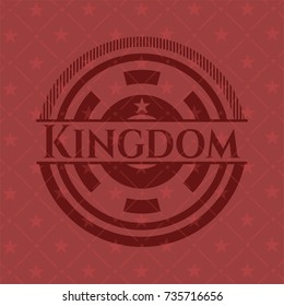 Kingdom realistic red emblem