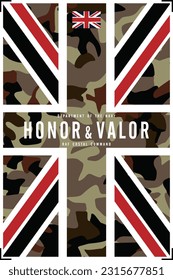 Kingdom state,vector typography illustration design graphic printing