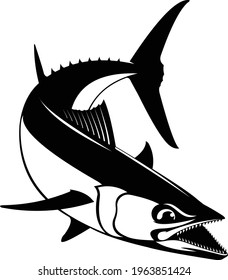 Kingfish Fishing Logo. Great and Unique Kingfish Vector. Great to use as your Kingfish Fishing Activity. 