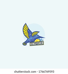 Kingfisher bird logo design inspiration for your business