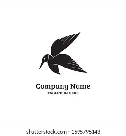 kingfisher bird is rare in Australia Asia, very suitable for the emblems of airlines and tourism logos