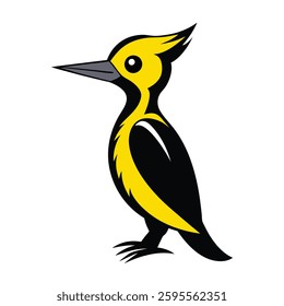 A Kingfisher bird  vector illustration