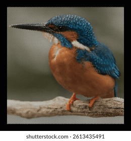 Kingfishers are a family, the Alcedinidae, of small to medium-sized, brightly coloured birds in the order Coraciiformes.
