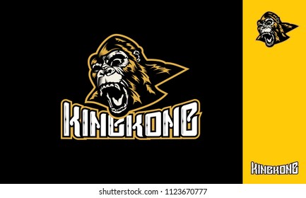 Kingkong Logo Icon Vector