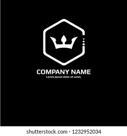 King's crown logo concept. Designed for your web site design, logo, app, UI