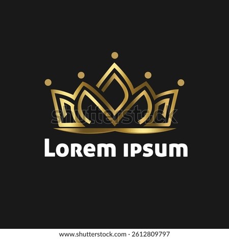 The king's crown is worn only by those with the highest rank in the kingdom.