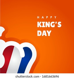 Kings Day Vector Design April