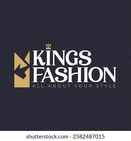 A kings fashion logo design