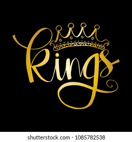 Kings  hand lettering