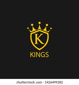 Kings Logo Modern Template vector