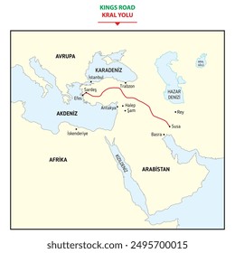 Kings road. Lydia, Persians. Persian empire.