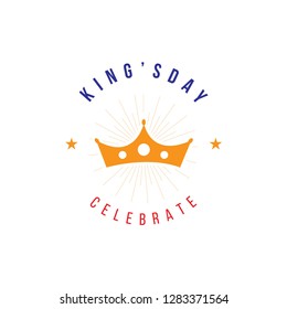 kingsday Vector Template