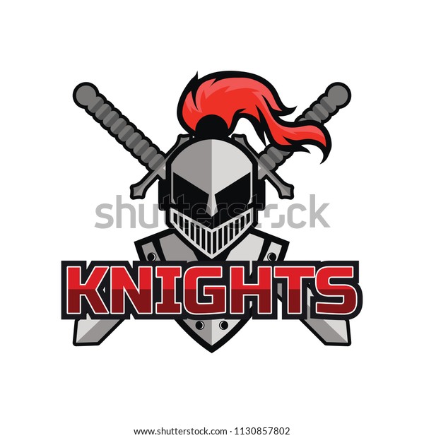 Kinight Warrior Logo Vector Illustration Stock Vector (Royalty Free ...