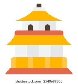 Ícone Kinkakuji para web, app, infográfico, etc